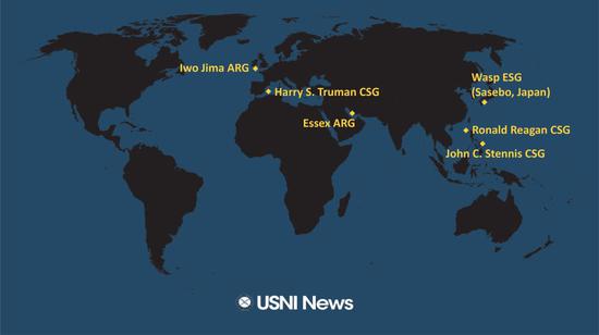美媒：美军里根号航母进入中国南海 与多艘美舰会合-免费PHP、插件、软件、技术、源码、资源、信息、活动、线报分享平台！小浪资源网