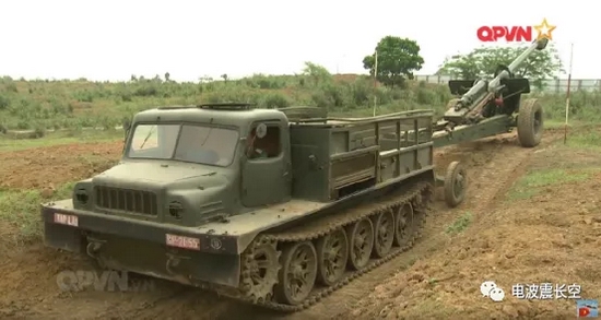 越南新式130mm卡车炮亮相 古巴也能输出技术方案了