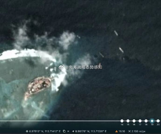 越南在毕生礁填海造陆 台媒：或威胁解放军南海部署