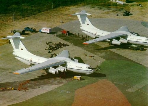 印度空軍的伊爾-76運輸機