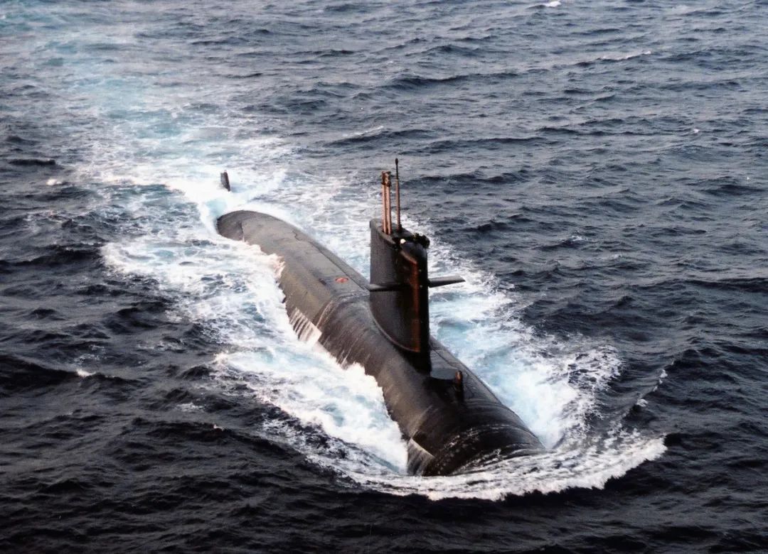 ▲资料图片：法国“翡翠”号核潜艇。新华社