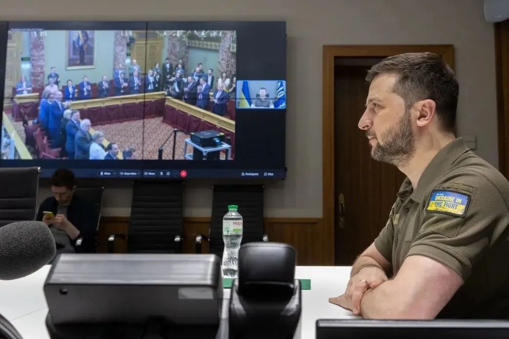 泽连斯基6月2日向卢森堡国民议会发表视频讲话