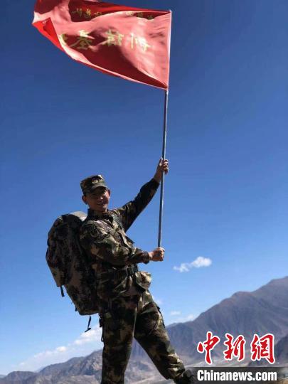 图为加永尼扎。西藏边检总站轮训大队供图