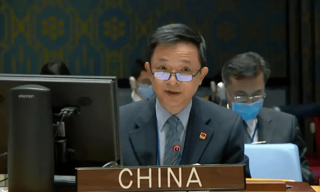 中国常驻联合国副代表戴兵 资料图