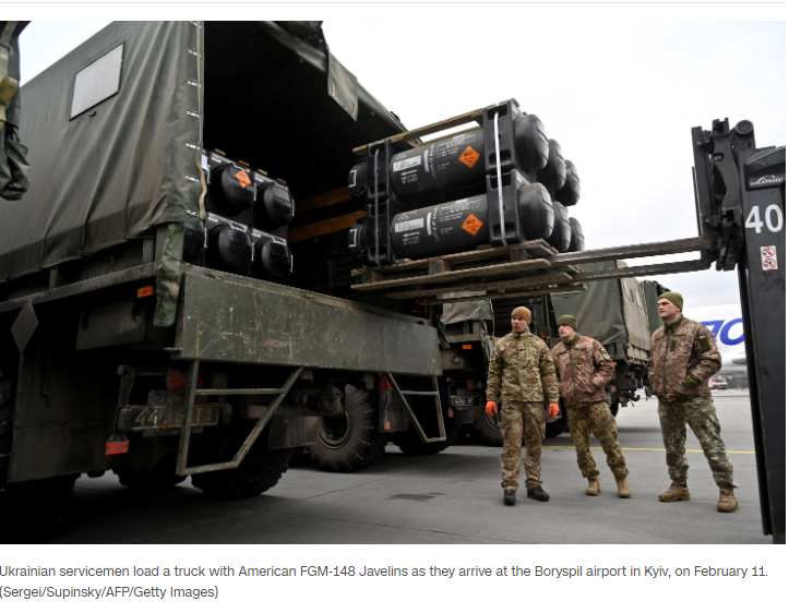 美国首次宣布援助乌克兰重型武器 含大口径榴弹炮