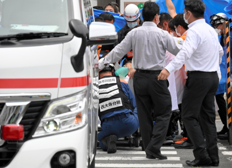 枪击安倍男子为日本前海上自卫队队员 已被逮捕